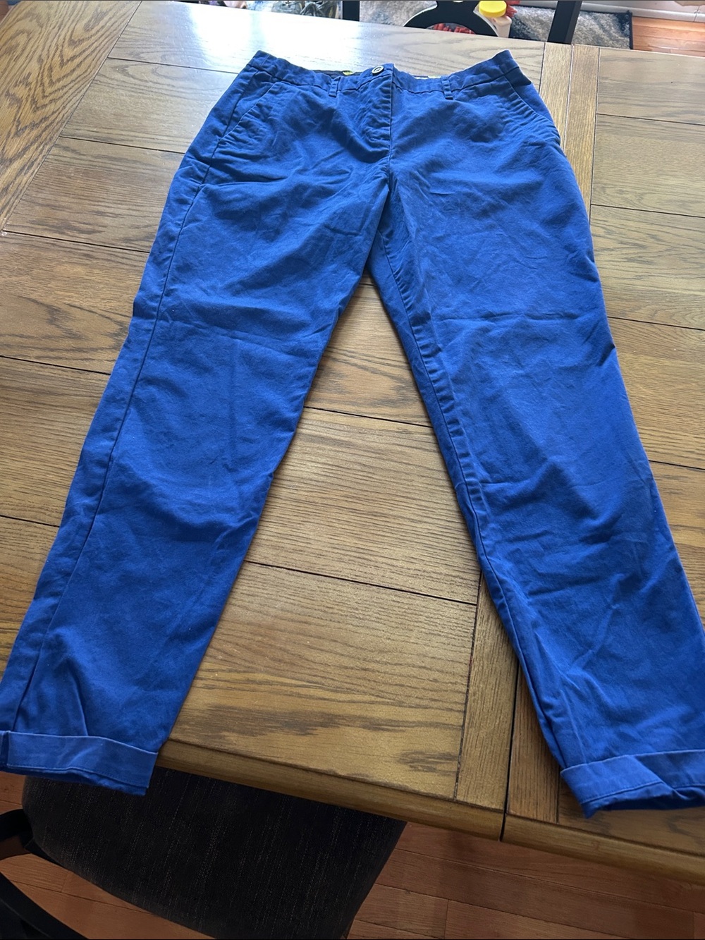 Bright Blue Casual Boden Chino Pants size 10